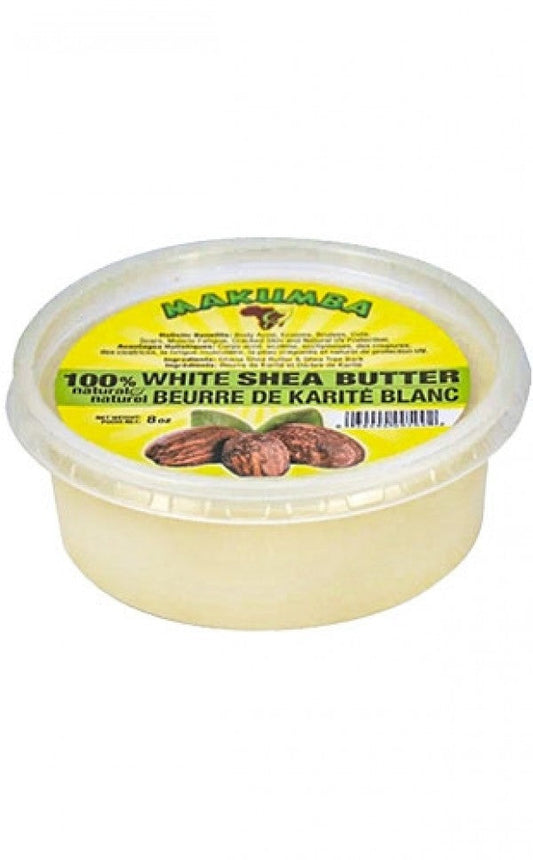 Makumba 100% White Shea Butter 8oz