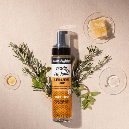 Aunt Jackie's Ready, Set, Hold! Braid Setting Foam