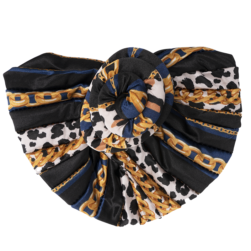 Ms. Remi Silky Top Knot Pre-Tied Turban Head Scarf - Assorted #3678