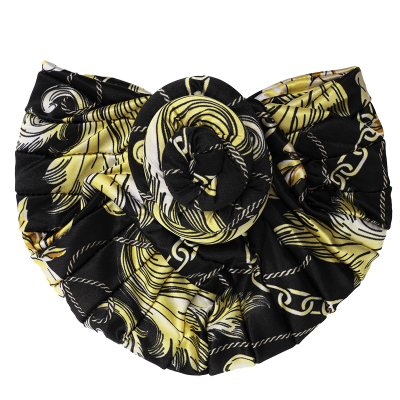 Ms. Remi Silky Top Knot Pre-Tied Turban Head Scarf - Assorted #3678