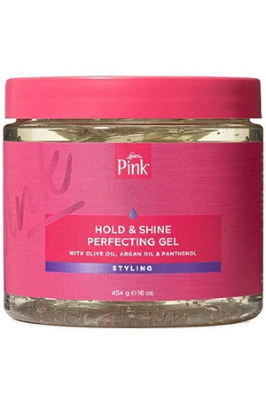Luster's Pink Hold & Shine Perfecting Gel - Beautiful Black Hair