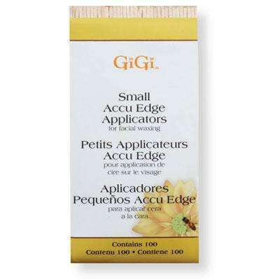 GiGi Small Accu Edge Applicators For Facial Waxing - Beautiful Black Hair