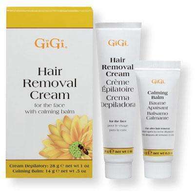 GiGi Hair Removal Cream For the Face - Beautiful Black Hair