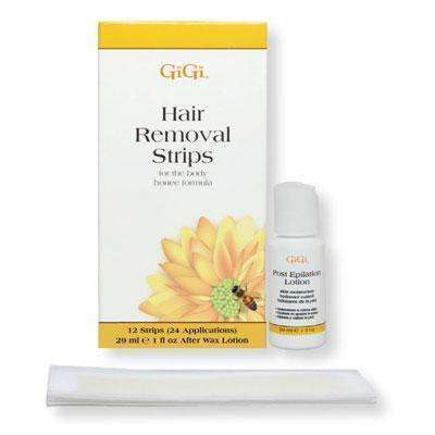 GiGi Hair Removal Strips For the Body - Beautiful Black Hair
