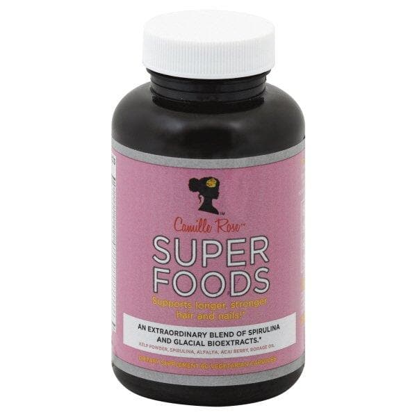 Camille Rose Super Foods Hair & Nail (60ct) - Beautiful Black Hair