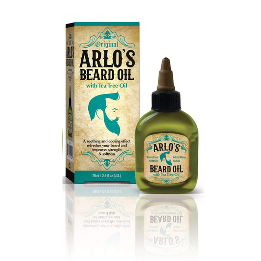Arlo's Tea Tree Beard Oil - Beautiful Black Hair