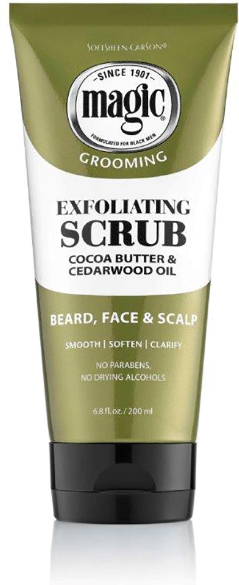 Magic -  Beard Exfoliating Scrub (6.8z) - Beautiful Black Hair