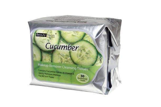 Beauty Treats Makeup Remover Cleansing Tissues - Cucumber - Beautiful Black Hair