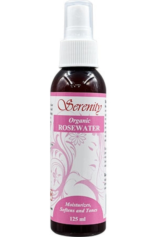 Serenity Organic Rose Water 4oz - Beautiful Black Hair