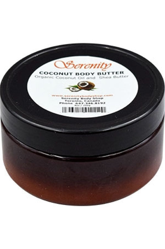 Serenity Coconut Body Butter 8oz - Beautiful Black Hair