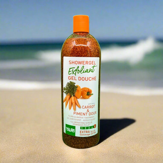 Yari ShowerGel Exfoliant Gel Douche - Carrot & Piment Doux