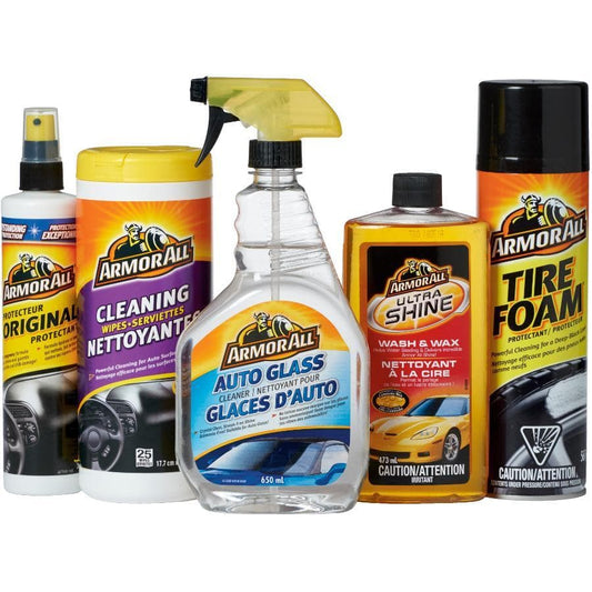 Armor All 5-Piece Complete Car Care Kit