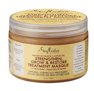 Shea Moisture Jamaican Black Castor Oil Strengthen, Grow & Restore Treatment Masque - Beautiful Black Hair