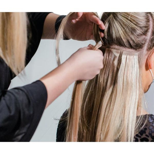 Climax HALO 100% Remy Human Hair Euro Tape In Extensions 18"