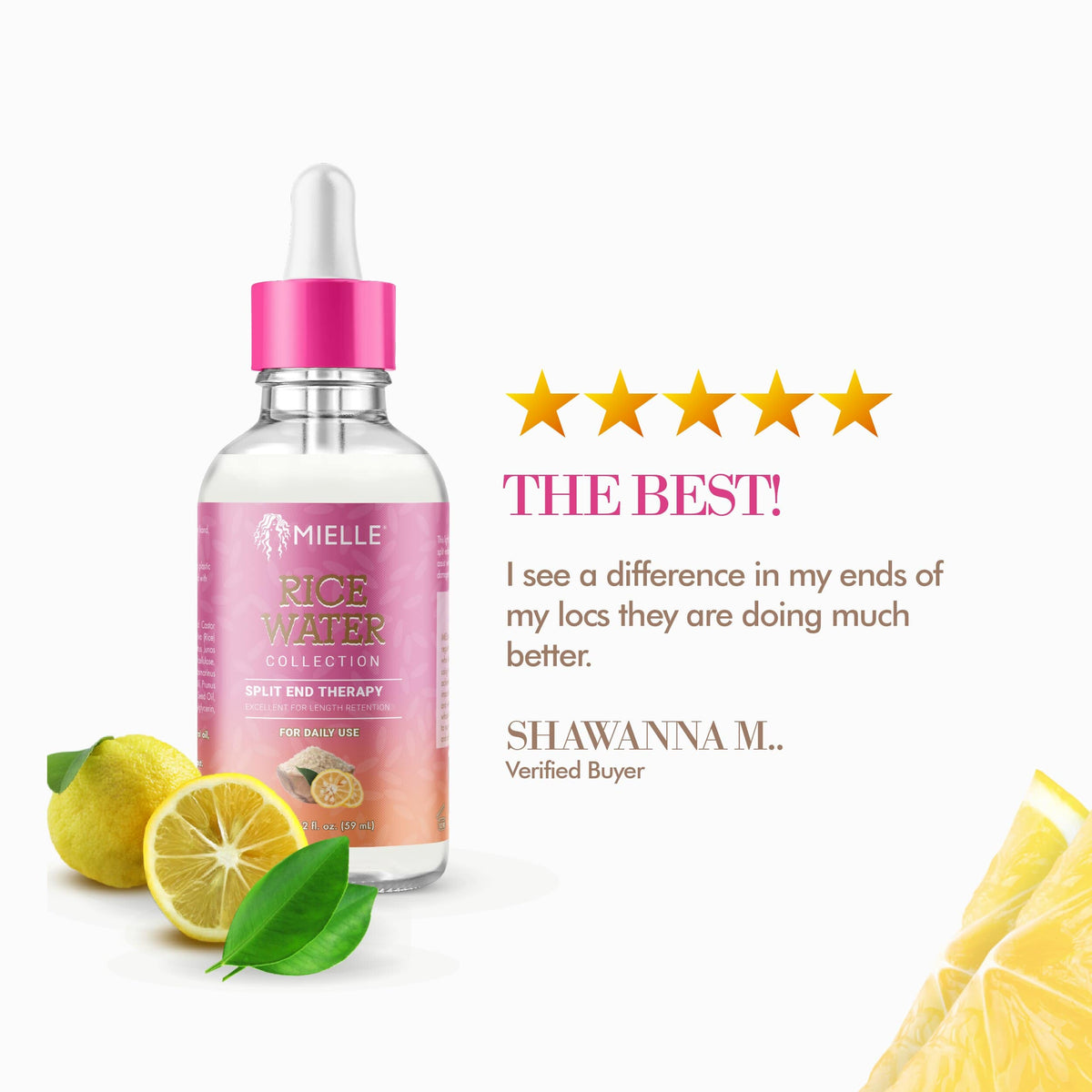 Mielle Rice Water Split End Therapy