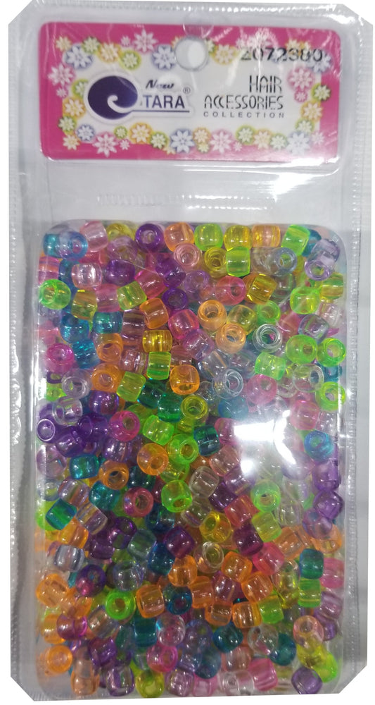 Tara Small Hair Beads - Crystal Mix Jumbo Pack #72380