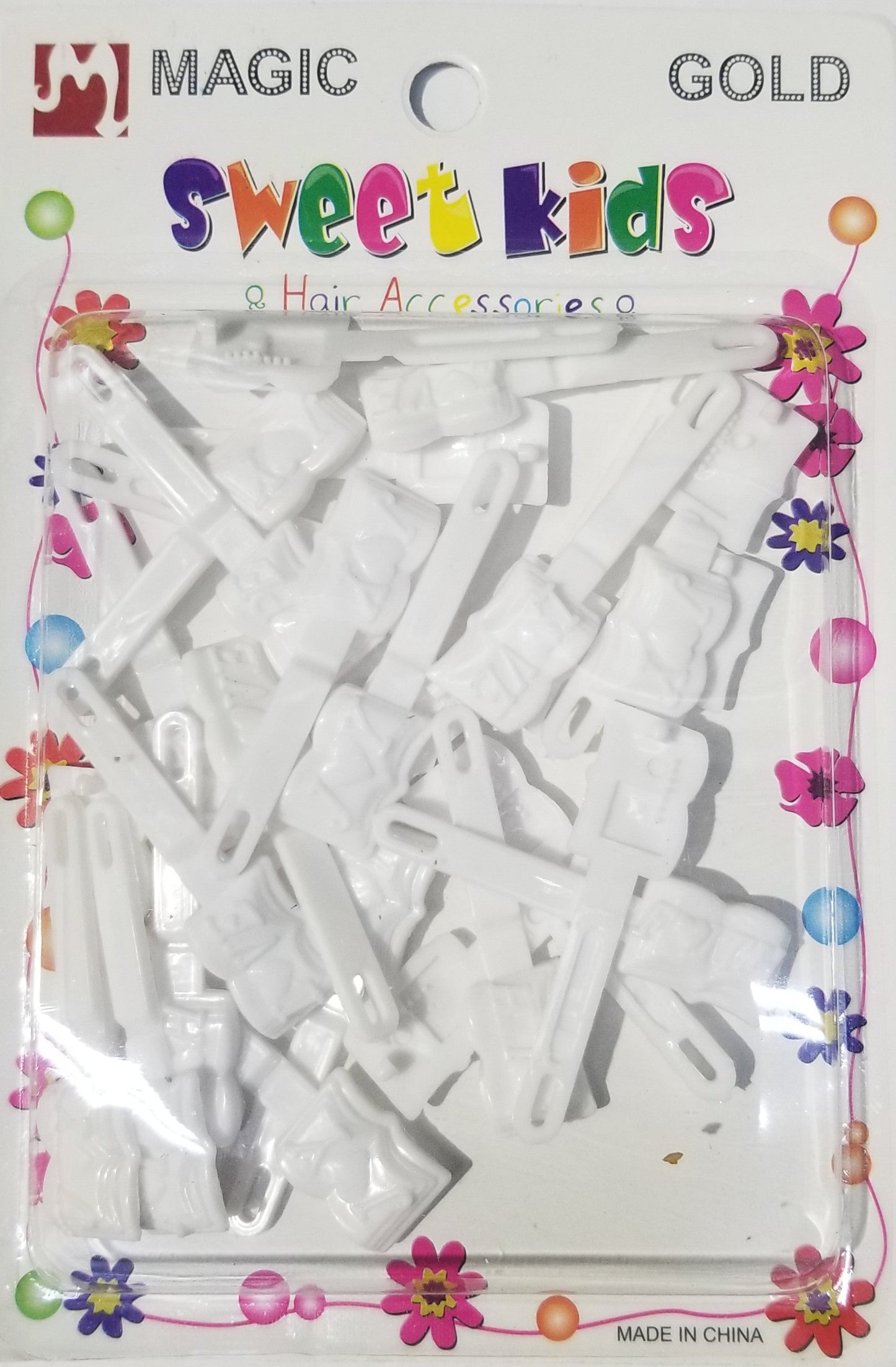 Sweet Kids Hair Barrettes - English Book #5101W