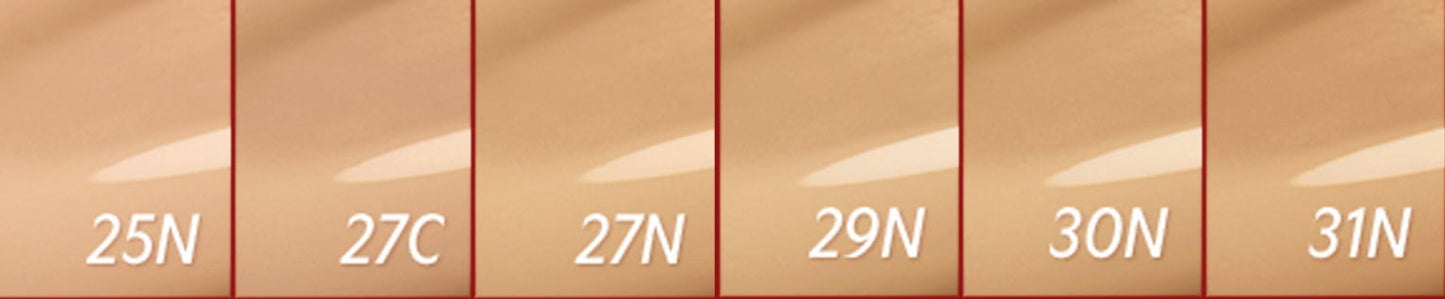 TitTir Mask Fit Red Cushion 6 Shade Trial Kit - Medium (25N-31N)