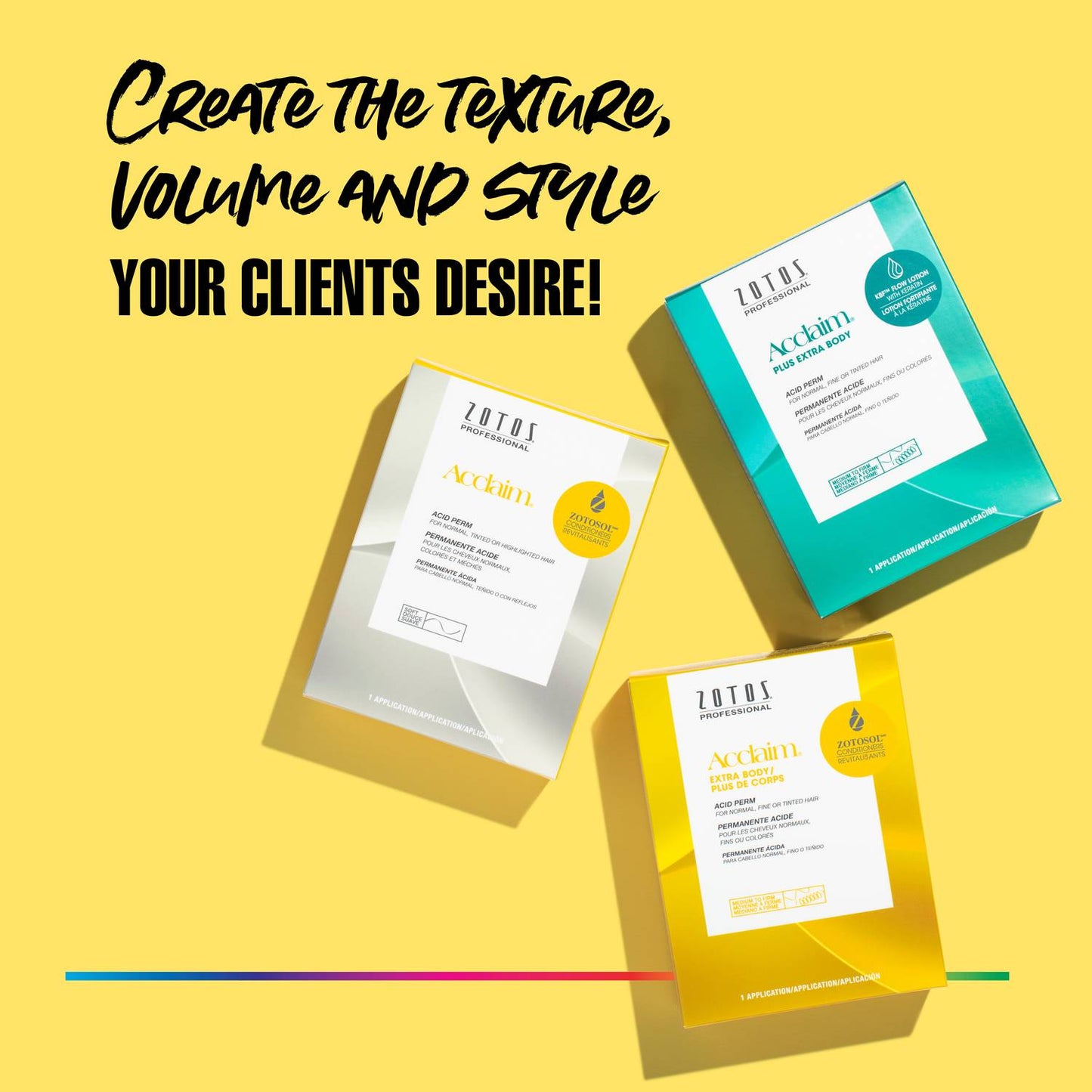 Zotos Acclaim Plus Acid Perm - Extra Body