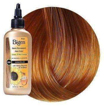 Bigen Semi Permanent Hair Color - CO4 Light Cognac - Beautiful Black Hair