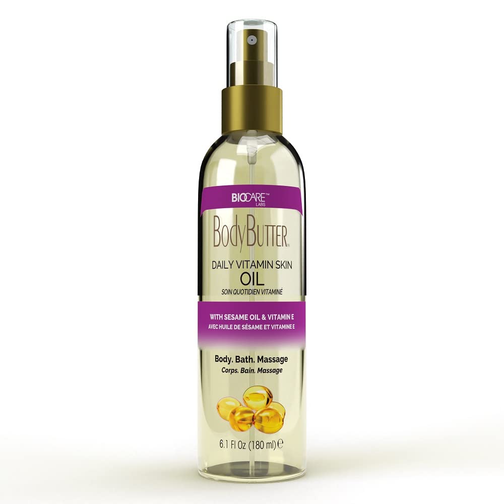 BioCare BodyButter Daily Vitamin Skin Body Oil w/ Sesame Oil & Vitamin E