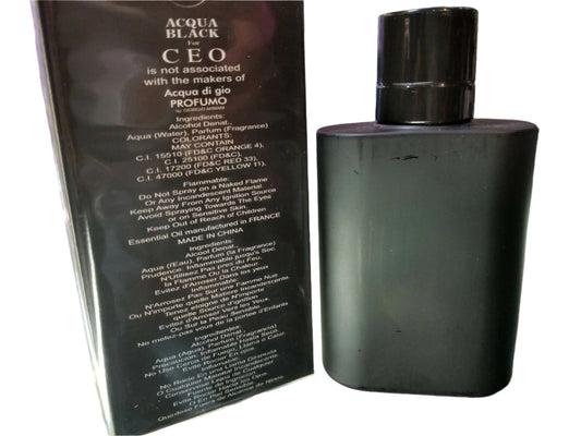 Secret Plus Fragrance For Men - Acqua Black For CEO