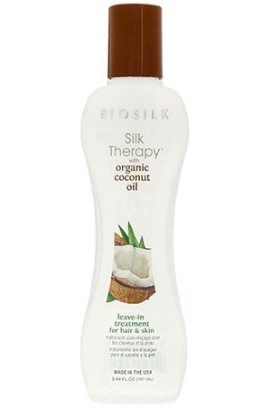 BioSilk Silk Therapy w/ Natural Coconut Oil Leave-In Treatment