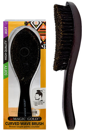 Magic Gold Soft Curved Wave Brush #99802