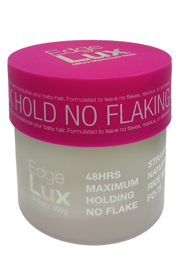 Lux Collection Edge Lux 48 Hour Maximum Hold Hair Gel Tamer 10oz - Strawberry