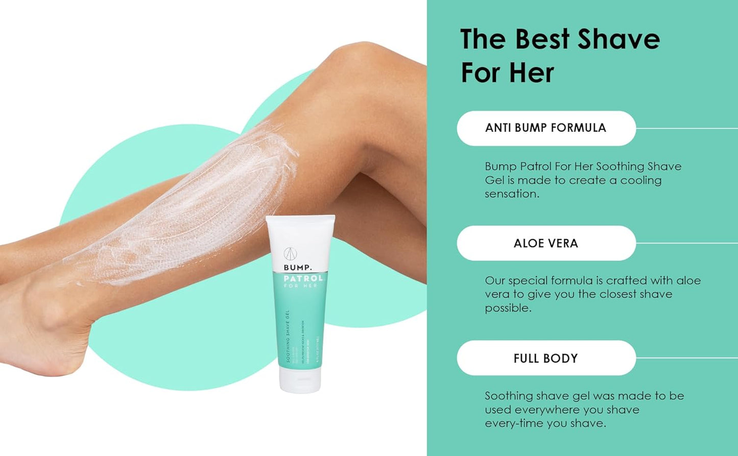 Bump Patrol For Her Soothing Shave Gel