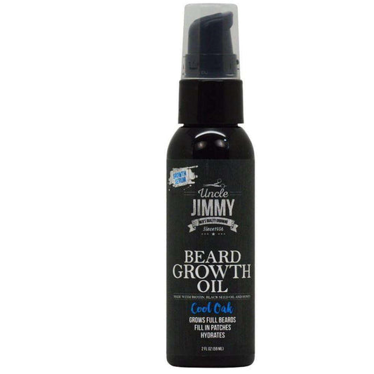 Uncle Jimmy Beard Growth Oil - Beautiful Black Hair