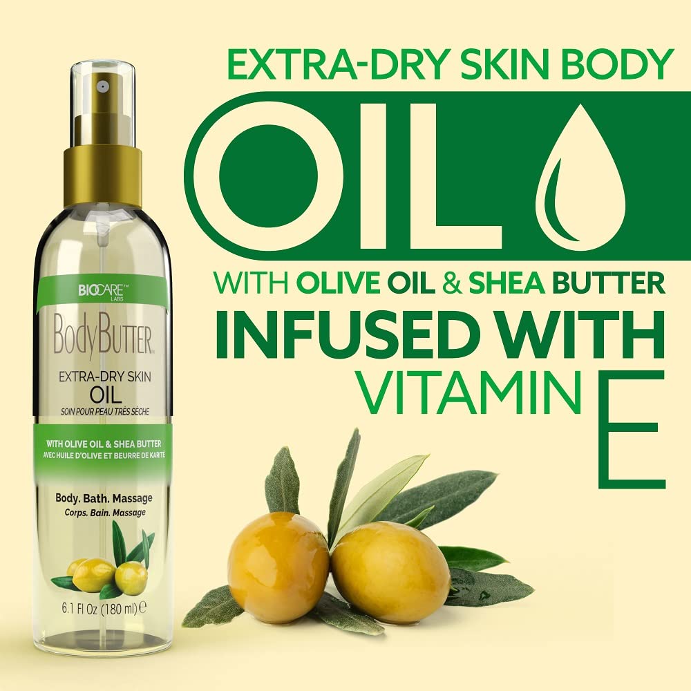 BioCare BodyButter Extra Dry Skin Nourishing Body Oil w/ Shea Butter & Vitamin E