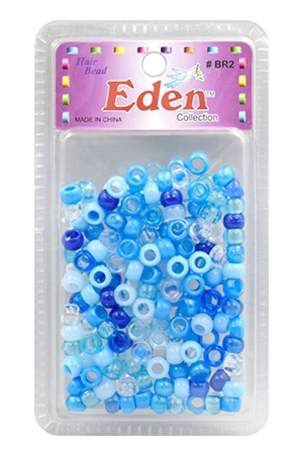 Eden Small Hair Beads - Blue Assorted #BR2B6 - Dollar Deals