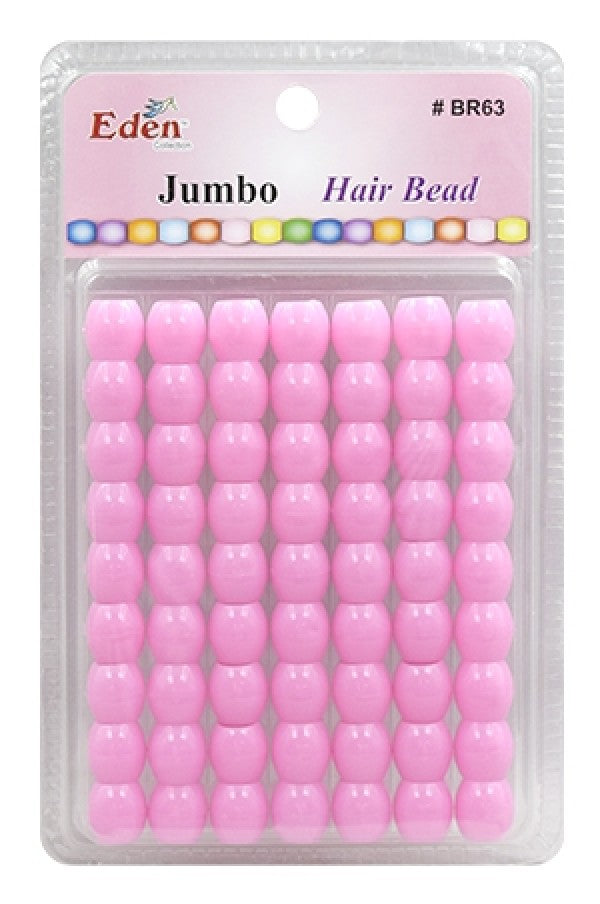 Eden Jumbo Hair Beads - Light Pink #BR63LPN