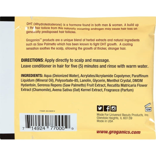 GroGanics Growtherputic Intensive Conditioner Packette