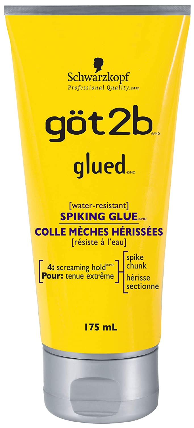 got2b Glued Styling Spiking Glue 6oz - Beautiful Black Hair
