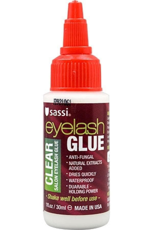 Sassi Eyelash Glue Clear 2 oz - Beautiful Black Hair