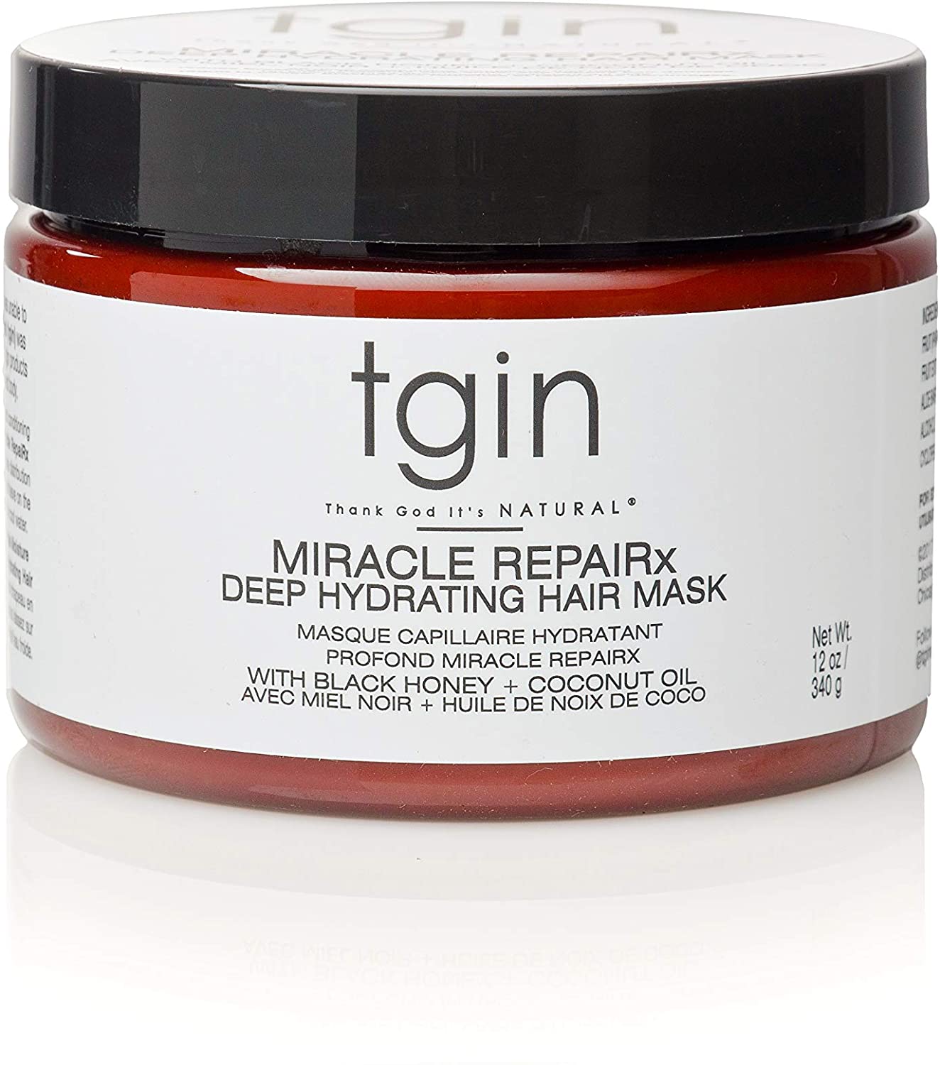 TGIN Miracle Deep Hydrating Repair Mask(12oz) - Beautiful Black Hair