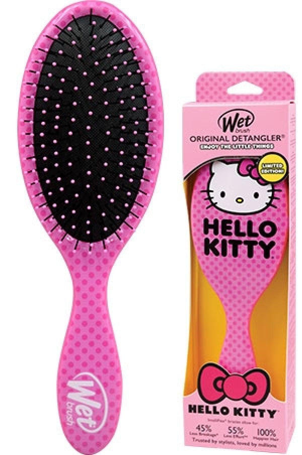 Wet Brush Pro Detangler Hello Kitty Collection - Face - Beautiful Black Hair