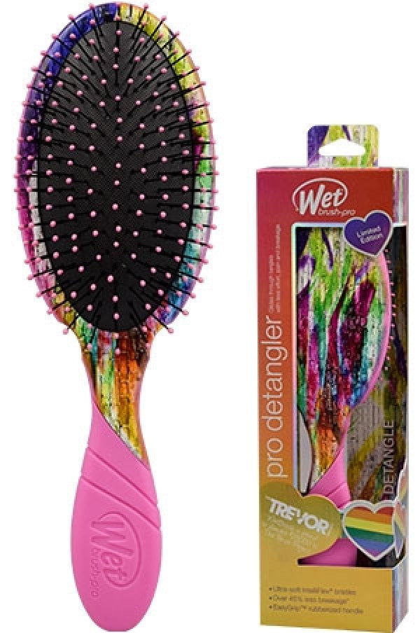 Wet Brush Pro Detangler Pride Collection - Pink Brick - Beautiful Black Hair