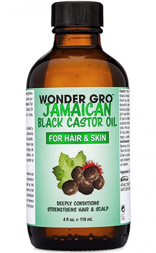 Wonder Gro Jamaican Black Caster Oil - Beautiful Black Hair