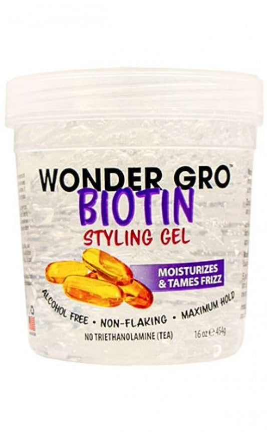 Wonder Gro Biotin Styling Gel - Beautiful Black Hair