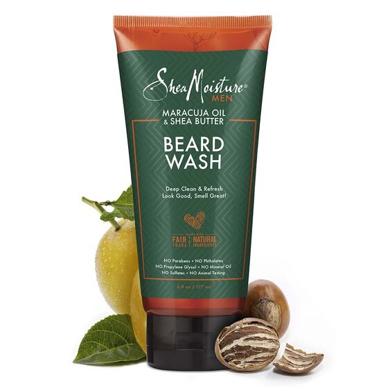 Shea Moisture Maracuja Oil & Shea Butter Beard Wash