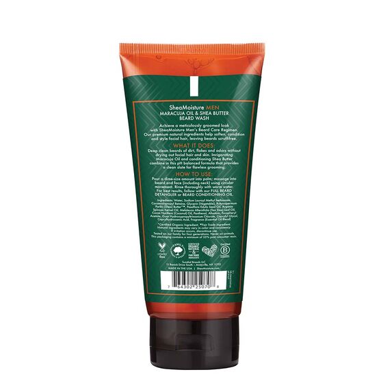 Shea Moisture Maracuja Oil & Shea Butter Beard Wash