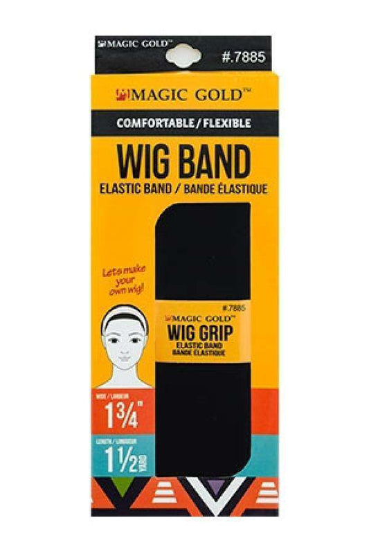 Magic Gold Elastic Wig Band #7885 - Beautiful Black Hair