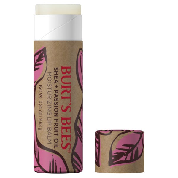 Burt's Bees Shea + Passion Fruit Oil Moisturizing Lip Balm