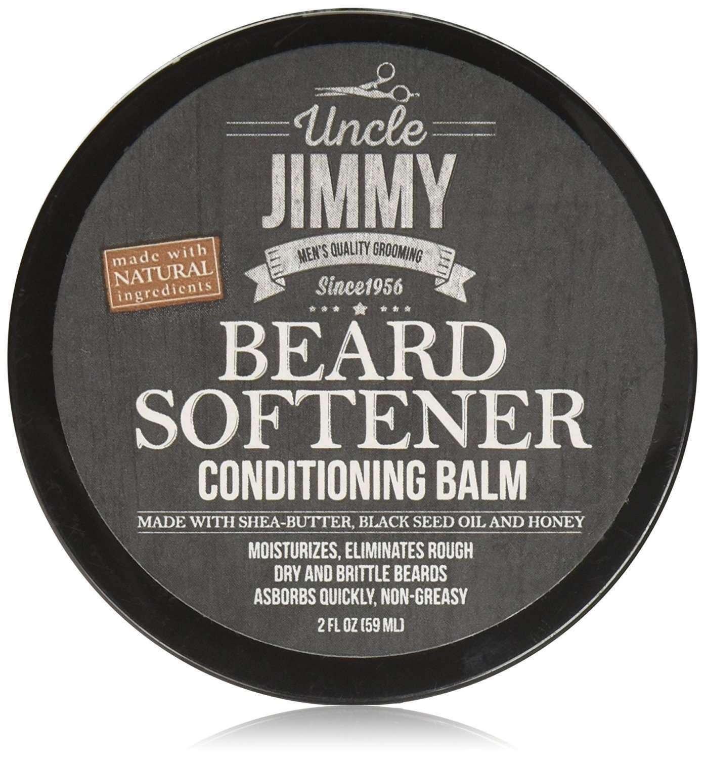 Uncle Jimmy Beard Softener Conditioning Balm - Beautiful Black Hair
