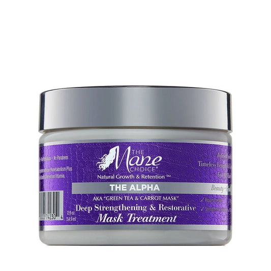 The Mane Choice Green Tea & Carrot Deep Strengthening & Restorative Mask Treatment