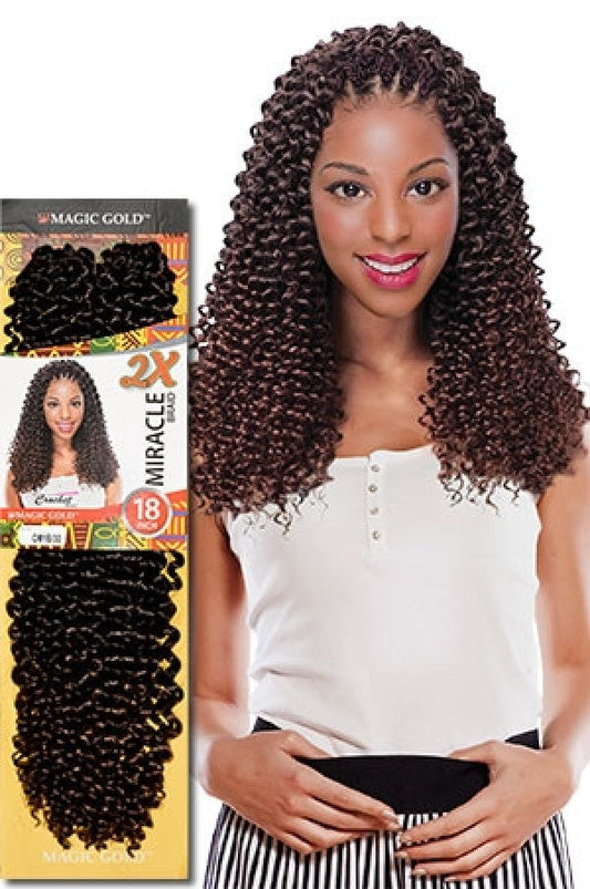 Magic Gold 2X Miracle Braid 18" - Beautiful Black Hair