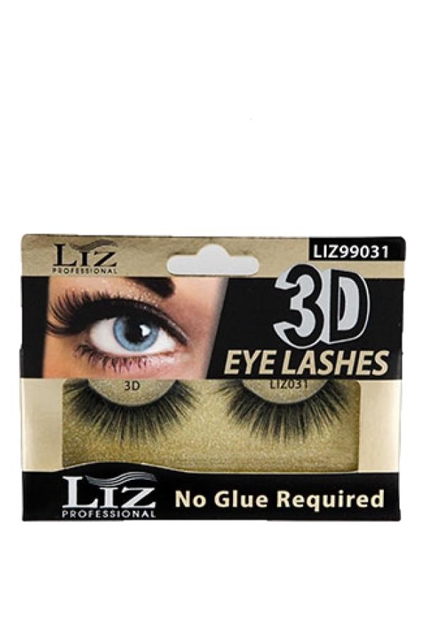 Liz Professional 3D No Glue Required Eye Lashes #031